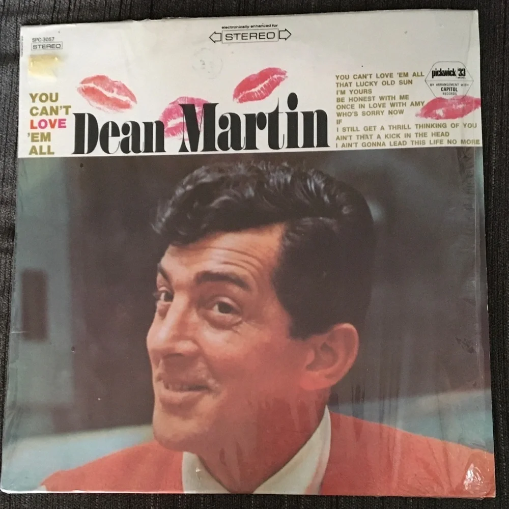 Dean Martin Vinyl Record with Cover - Picture 2 of 3